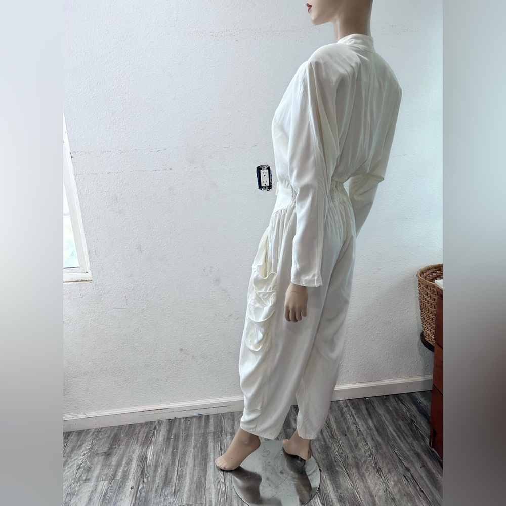 Rabbit Rabbit Rabbit Elegant White Jumpsuit - Picture 7 of 16